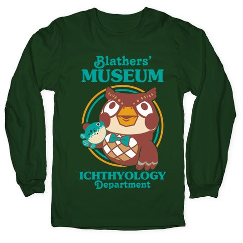 Blathers' Museum Ichthyology Department Longsleeve Tee