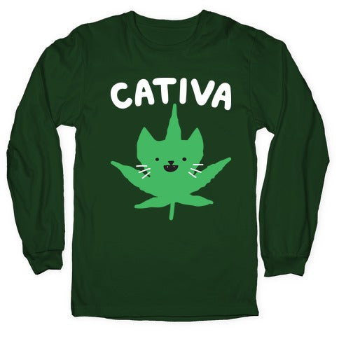 Cativa (Sativa Cat) Longsleeve Tee