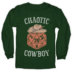 Chaotic cowboy Longsleeve Tee