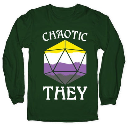 Chaotic They Longsleeve Tee