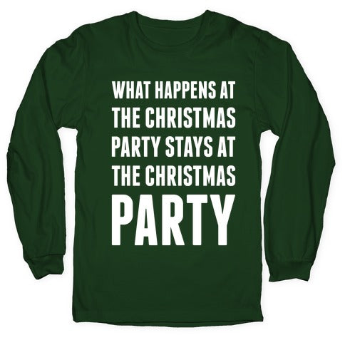 Christmas Party Longsleeve Tee