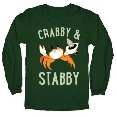 Crabby & Stabby Longsleeve Tee