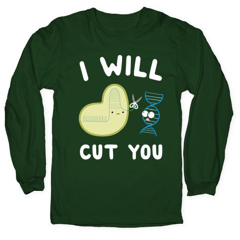 Crispr Will Cut You Longsleeve Tee