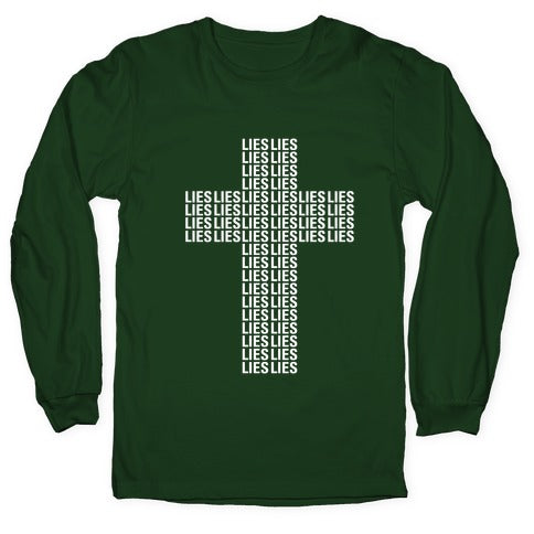 Cross of Lies Longsleeve Tee