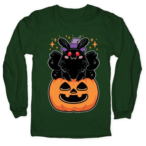 Cute Halloween Mothman Longsleeve Tee