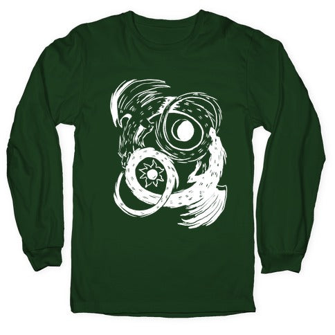 Dark-Light Ouroboros  Longsleeve Tee