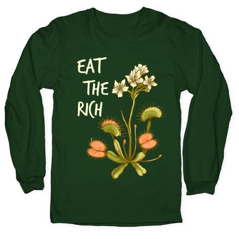 Eat The Rich Venus Fly Trap Longsleeve Tee