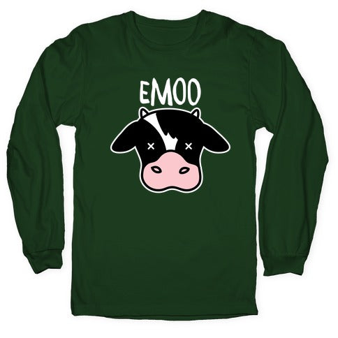 Emoo Emo Cow Longsleeve Tee