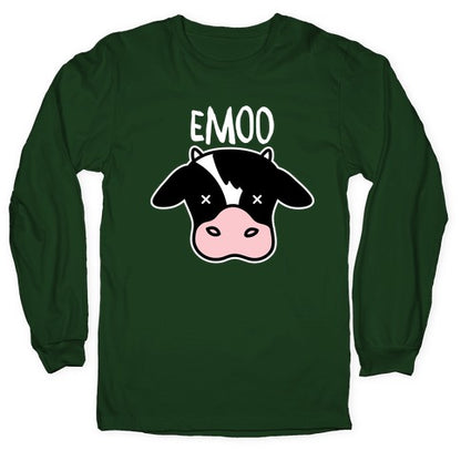 Emoo Emo Cow Longsleeve Tee