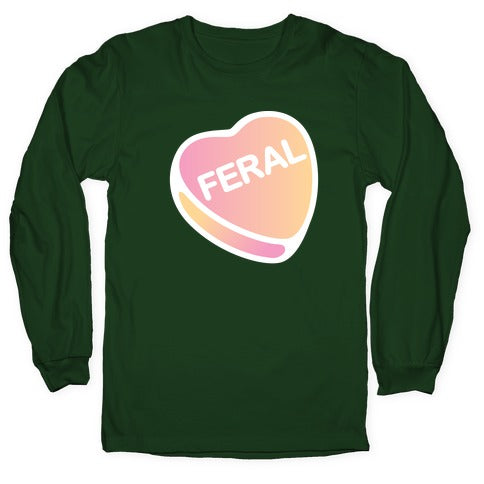Feral Candy Heart Longsleeve Tee