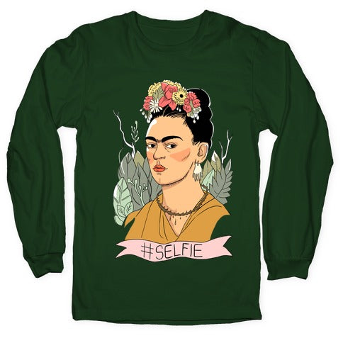Frida #Selfie Longsleeve Tee