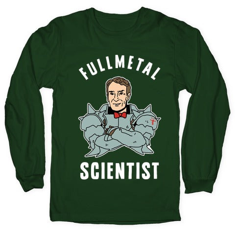 Fullmetal Scientist Longsleeve Tee