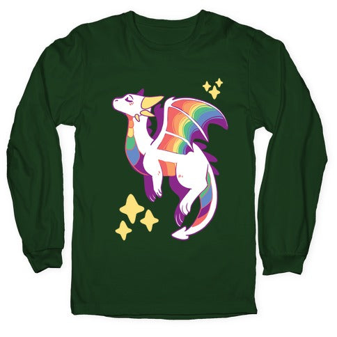 Gay Pride Dragon Longsleeve Tee