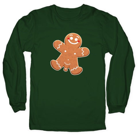 Ginger Bread Nudist Male Longsleeve Tee