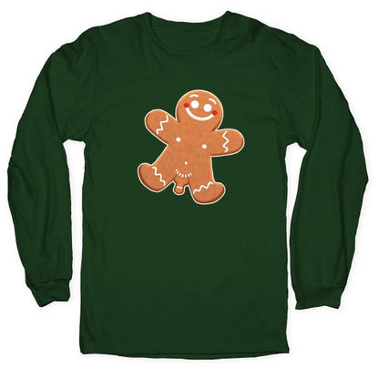 Ginger Bread Nudist Male Longsleeve Tee
