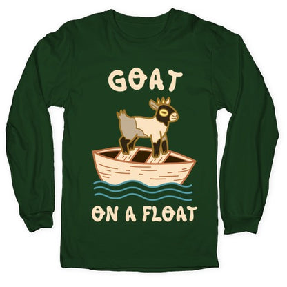 Goat On A Float Longsleeve Tee