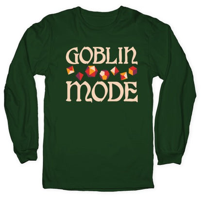 Goblin Mode D&D Longsleeve Tee