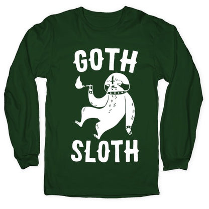 Goth Sloth Longsleeve Tee