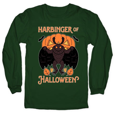 Harbinger of Halloween Mothman Longsleeve Tee