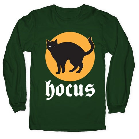 Hocus (Hocus Pocus Pair) - White Longsleeve Tee