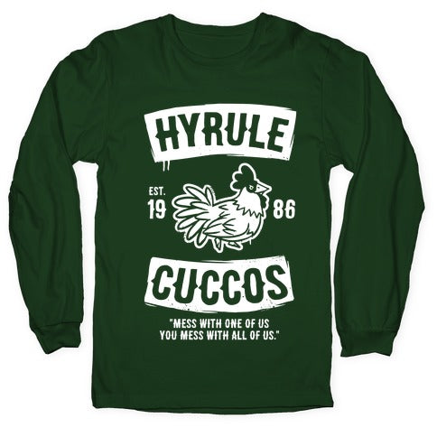 Hyrule Cuccos Longsleeve Tee