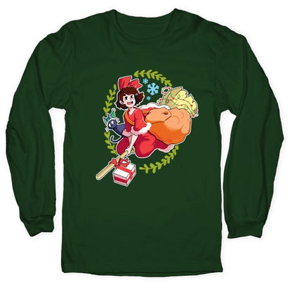 Kiki's Christmas Gift Delivery Longsleeve Tee