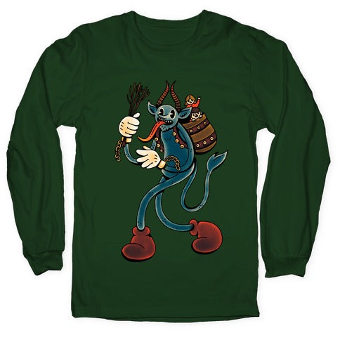 Krampus Cartoon Longsleeve Tee