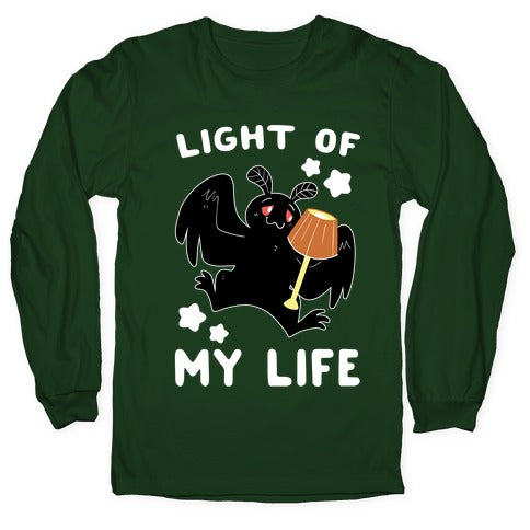 Light of my Life - Mothman and Lamp Longsleeve Tee
