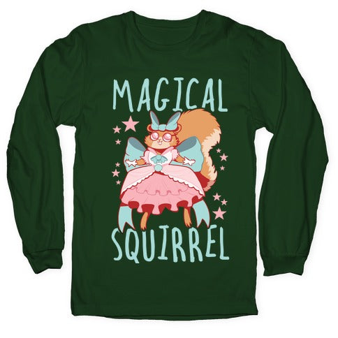 Magical Squirrel Longsleeve Tee