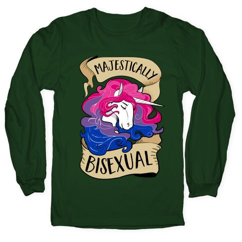 Majestically Bisexual Longsleeve Tee