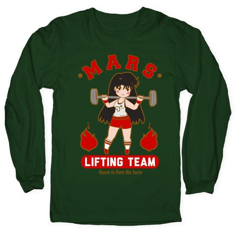 Mars Lifting Team Parody Longsleeve Tee