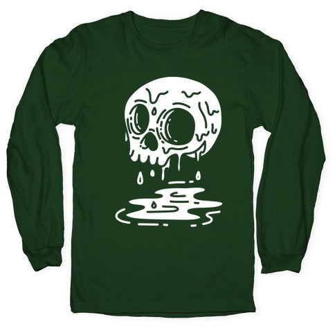 Melting Skull Longsleeve Tee