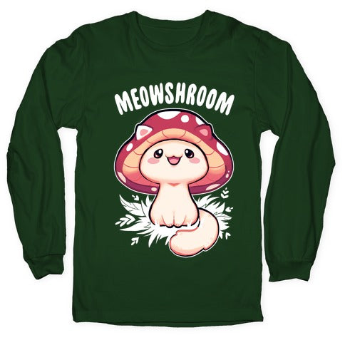 Meowshroom Longsleeve Tee