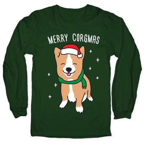 Merry Corgmas Longsleeve Tee