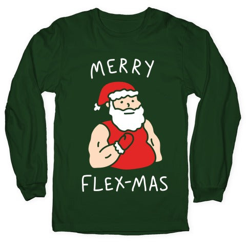 Merry Flex-mas Longsleeve Tee