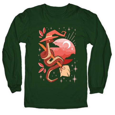 Midcentury Modern Witch Snake Longsleeve Tee