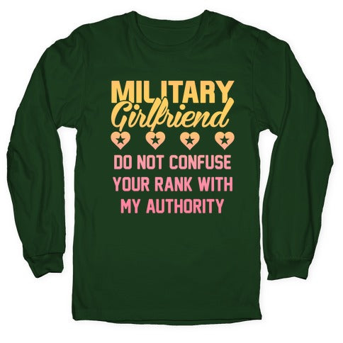 Military Girlfriend Longsleeve Tee