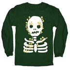 Mushroom Skeleton Longsleeve Tee