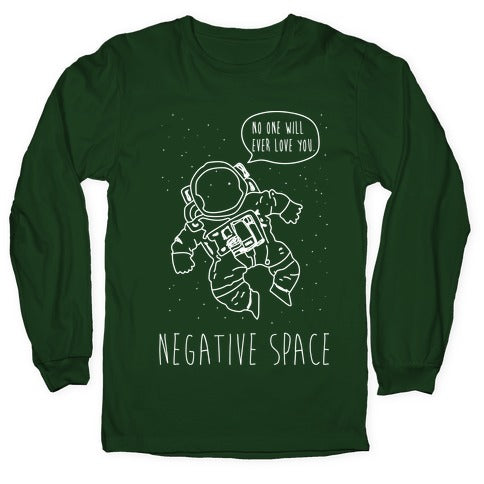NEgative Space Longsleeve Tee