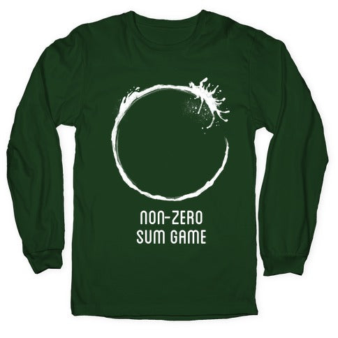 Non-Zero Sum Game Longsleeve Tee