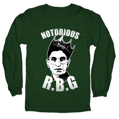 Notorious RBG (Ruth Bader Ginsburg) Longsleeve Tee