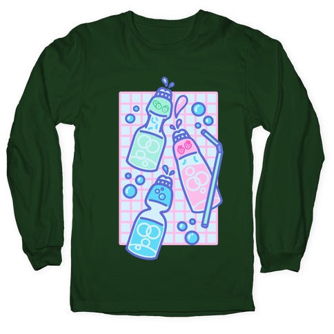 NSFW Pastel Penis Soda Bottles Longsleeve Tee