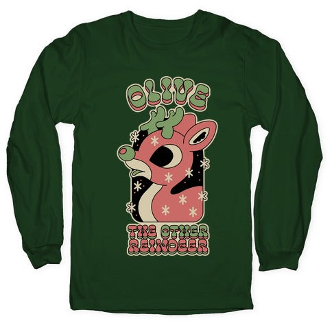 Olive The Other Reindeer Longsleeve Tee
