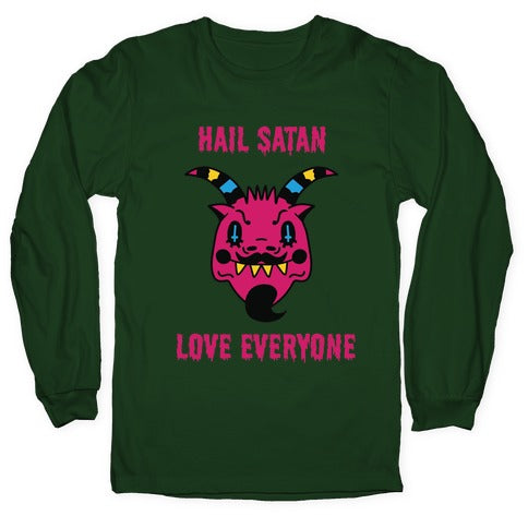Pansexual Satan Longsleeve Tee