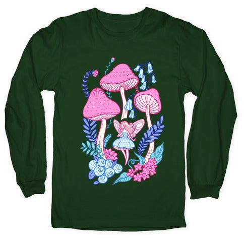 Pastel Fairy Garden Longsleeve Tee