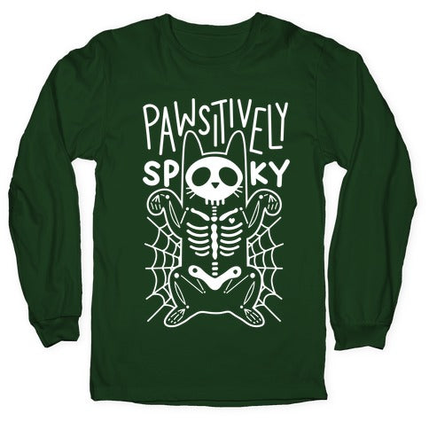 Pawsitively Spooky Longsleeve Tee