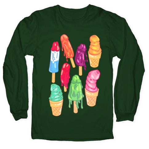 Popsicle Penises Longsleeve Tee