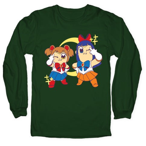 Pretty Sailor Pop Team Epic  Longsleeve Tee