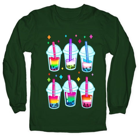 Pride Bubble Tea Longsleeve Tee
