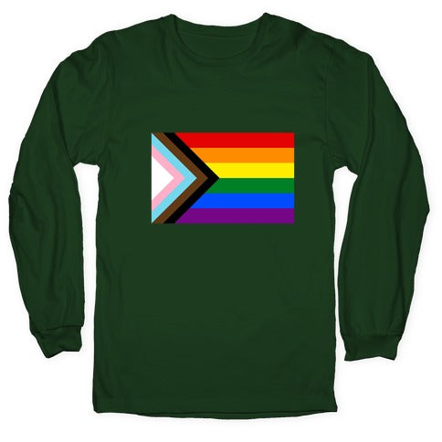 Progress Pride Flag Longsleeve Tee